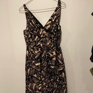 Gap floral mid-calf length dress